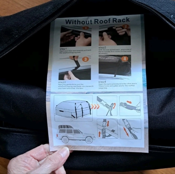 Midabao heavy duty cargo rooftop bag - Picture 3 of 7